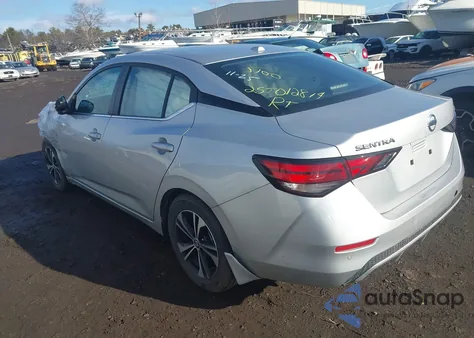 2021 Nissan Sentra Sv Xtronic Cvt из США, поврежденный, VIN 3N1AB8CV6MY323407